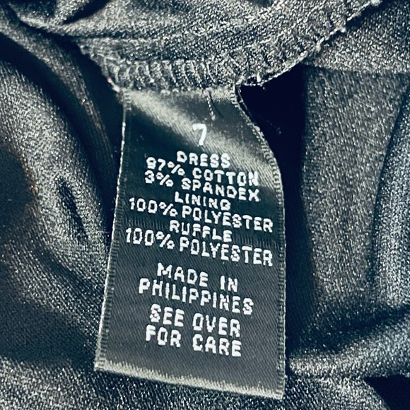 A. Byer Black and White Zigzag Mini Dress - Picture 5 of 8